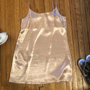 Silence & noise slip dress